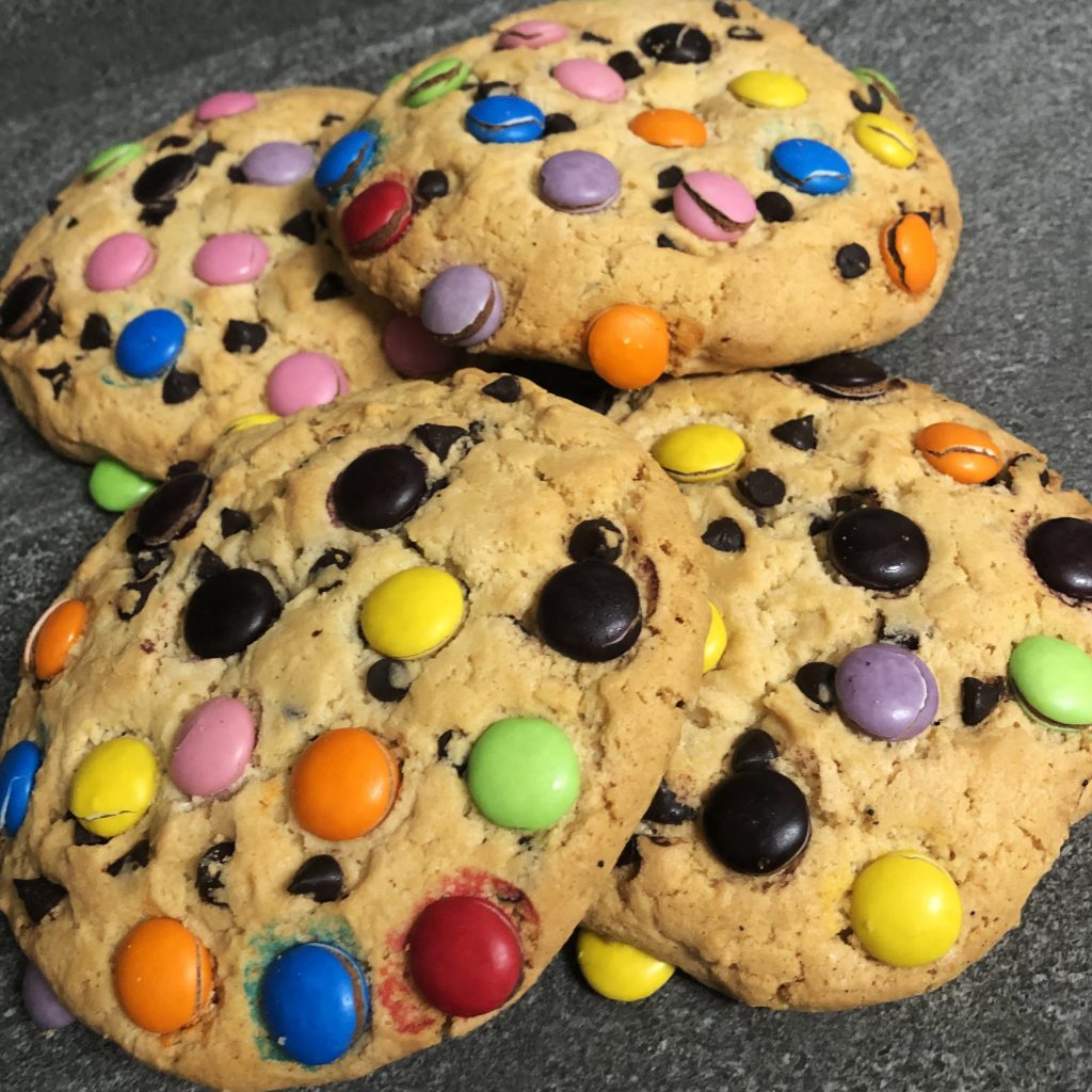 Single Jumbo Smartie Cookie - Shop Online with Routleys Bakery